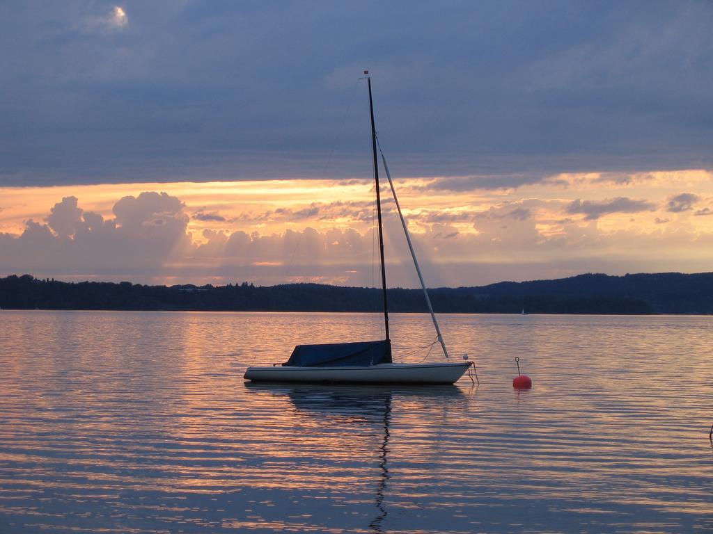Landgasthof Drei Rosen Bernried am Starnberger See Esterno foto