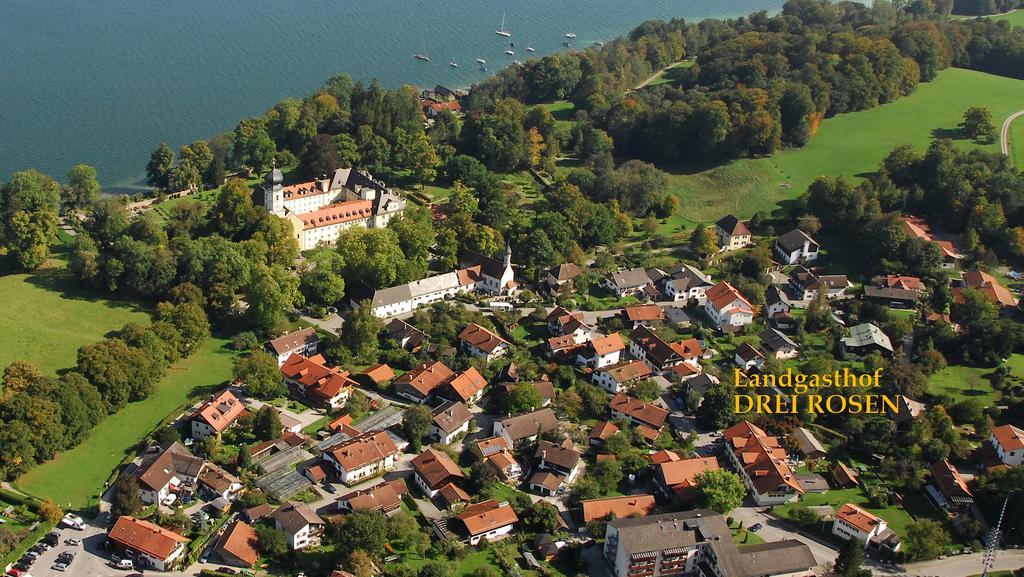 Landgasthof Drei Rosen Bernried am Starnberger See Esterno foto